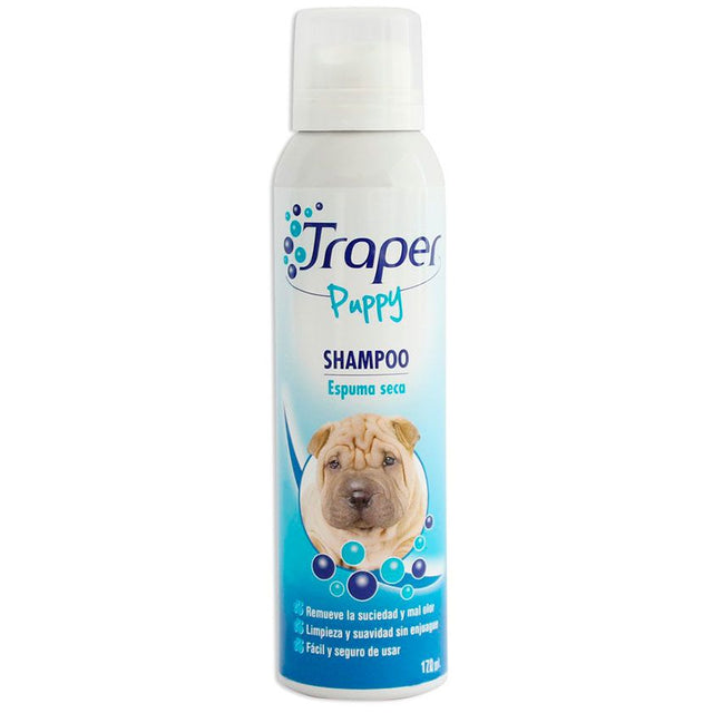 TRAPER - SHAMPOO ESPUMA SECA PERRO 170 GR - Imagen 3