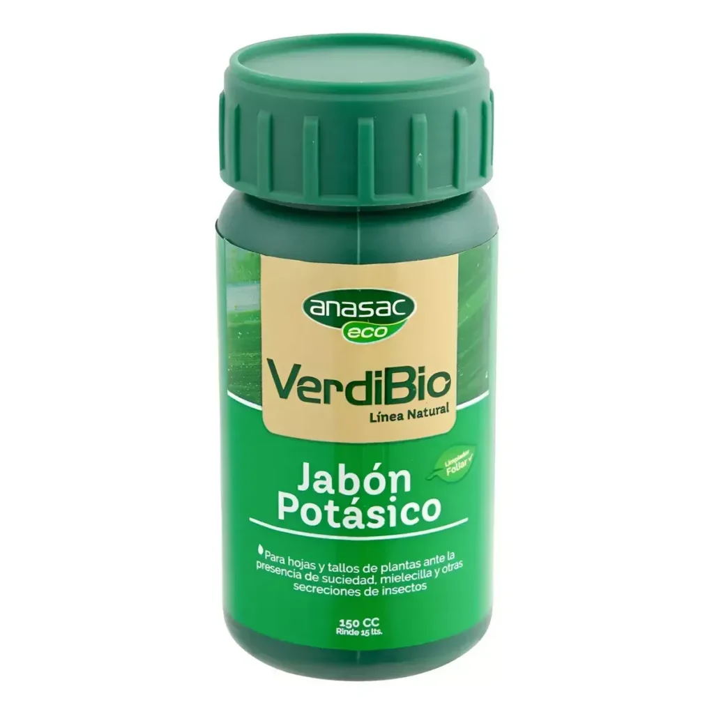 ANASAC - JARDIN LIMPIADOR FOLIAR JABON POTASICO ECO 150 CC