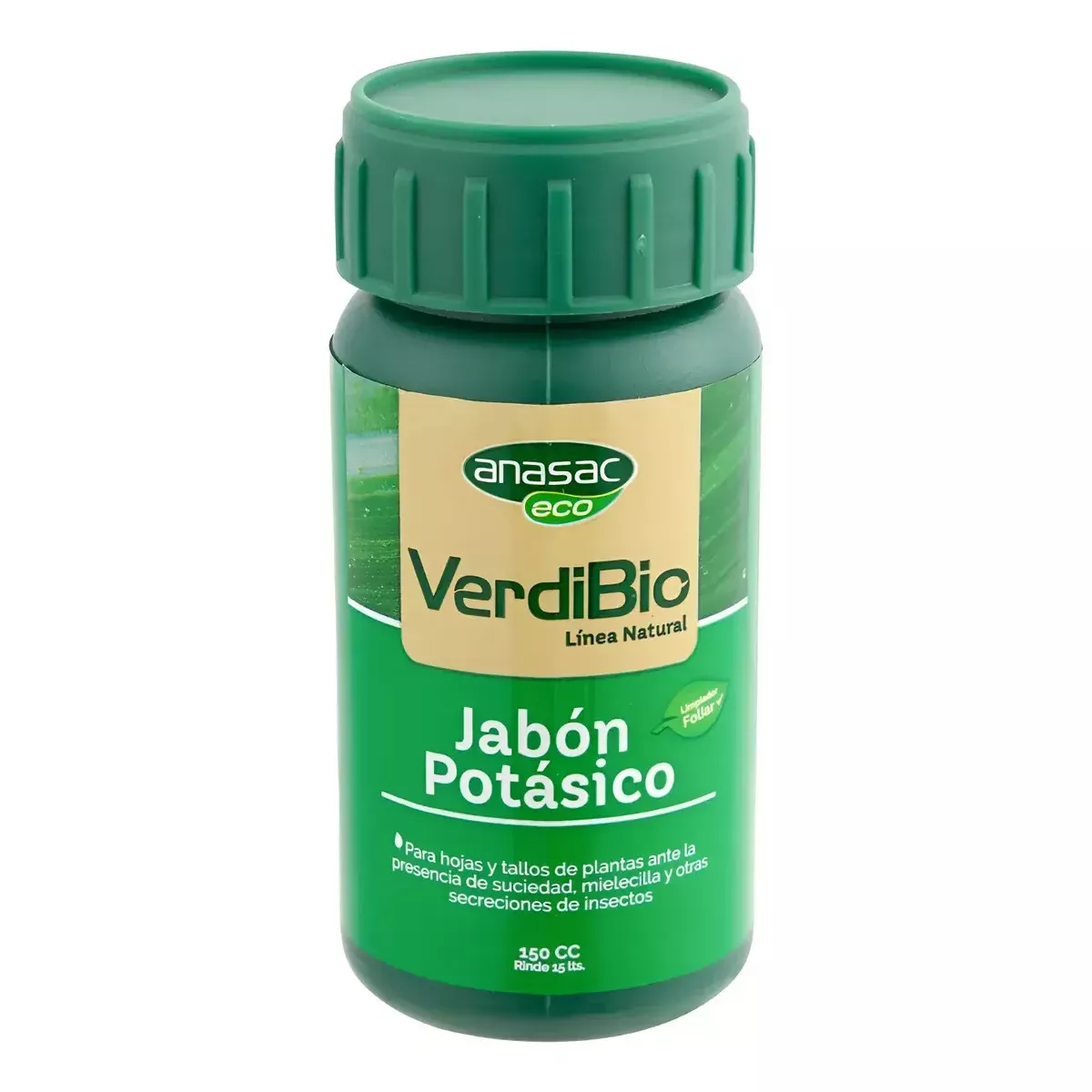 ANASAC - JARDIN LIMPIADOR FOLIAR JABON POTASICO ECO 150 CC