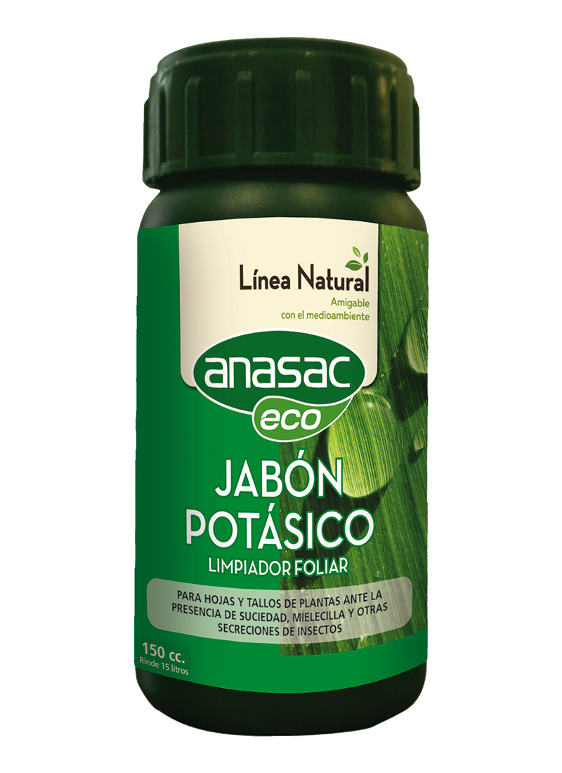 ANASAC - JARDIN LIMPIADOR FOLIAR JABON POTASICO ECO 150 CC - Imagen 2