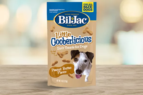BIL JAC - LITTLE GOOBERLICIOUS TREATS 113 GR - Imagen 2