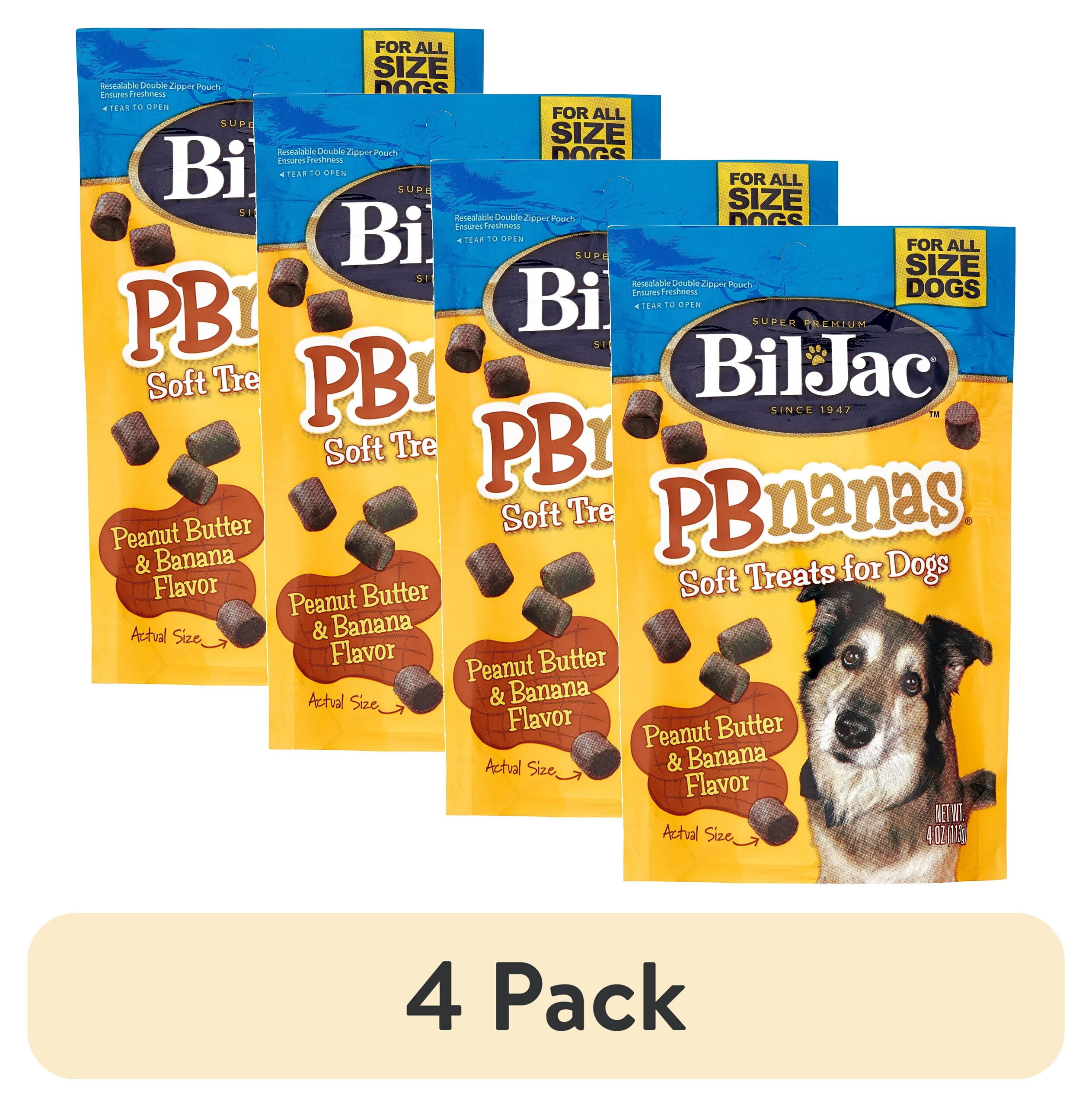 BIL JAC - PBNANAS SOFT TREATS 113 GR - Imagen 2
