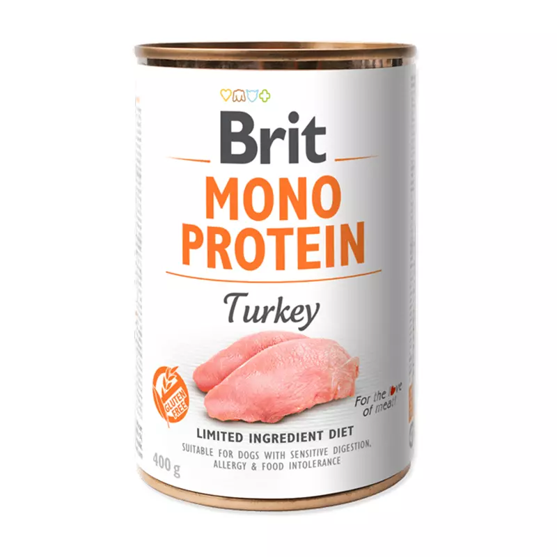 BRIT CARE - MONO PROTEIN TURKEY 400 GR