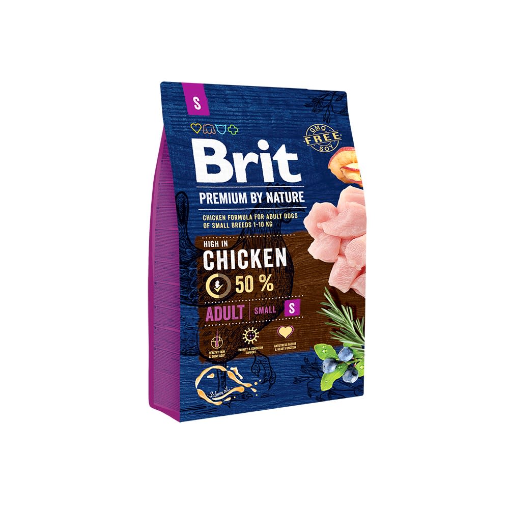 BRIT PREMIUM BY NATURE - ADULT SMALL 8 KG - Imagen 2
