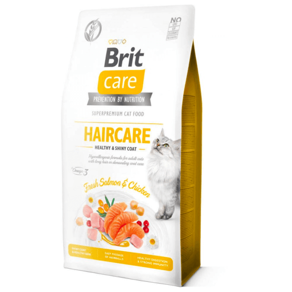 BRIT CARE - CAT HAIRCARE HEALTHY & SHINY COAT 2 KG