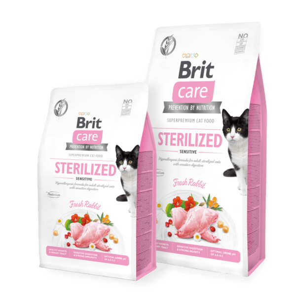 BRIT CARE - CAT STERILZED SENSITIVE 2 KG