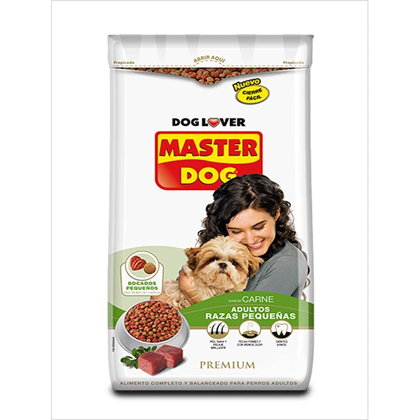 MASTER DOG - ADULTO RAZA PEQUEÑA 18 KG - Imagen 2