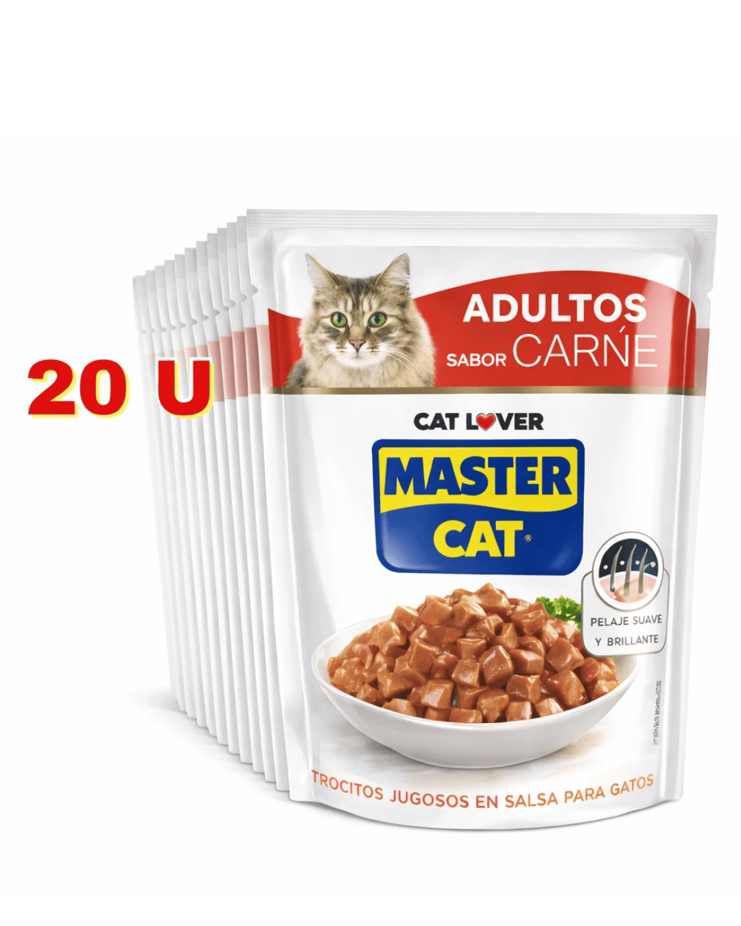 MASTER CAT - POUCH CARNE 85 GR - Imagen 2