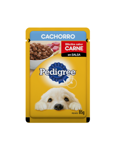 PEDIGREE POUCH - CACHORRO CARNE 85 GR