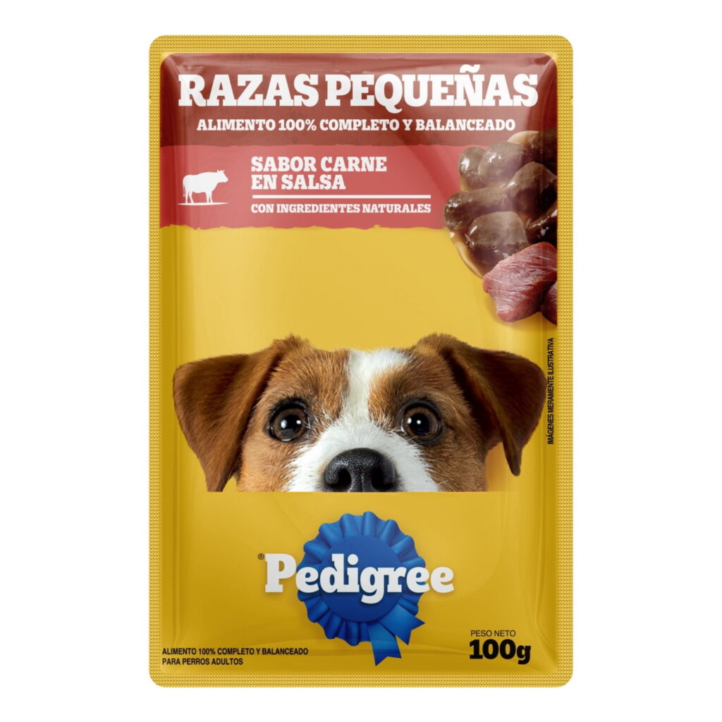 PEDIGREE POUCH - ADULTO RAZAS PEQUEÑAS CARNE 100 GR