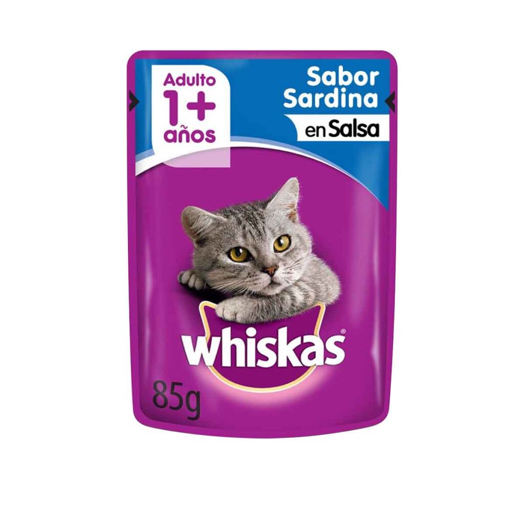 WHISKAS - POUCH SARDINA 85 GR