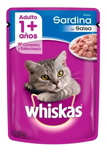 WHISKAS - POUCH SARDINA 85 GR - Imagen 3
