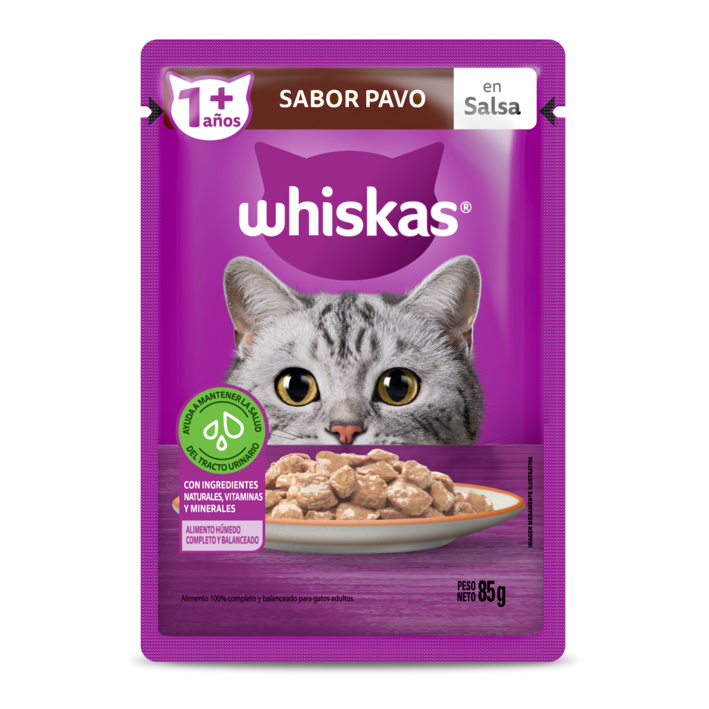WHISKAS - POUCH PAVO 85 GR