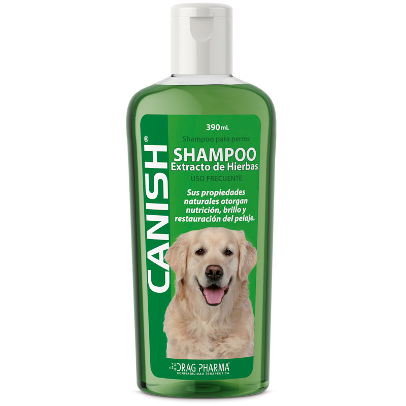 CANISH - SHAMPOO EXTRACTO DE HIERBAS 390 ML