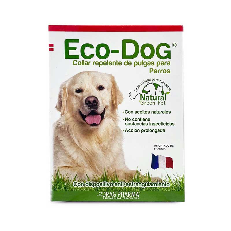 ECO-DOG - COLLAR REPELENTE DE PULGAS PERRO