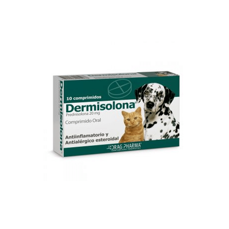DERMISOLONA - 10 COMPRIMIDOS 20MG - Imagen 2