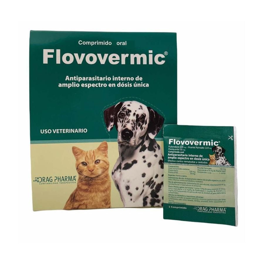 FLOVOVERMIC - 1 COMPRIMIDO 10 KG