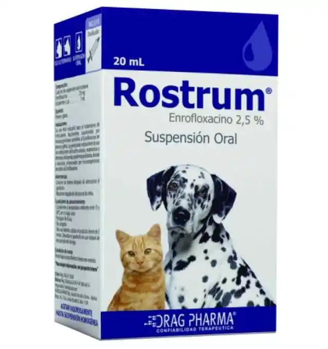 ROSTRUM - 2,5% SUSPENSION ORAL 20 ML
