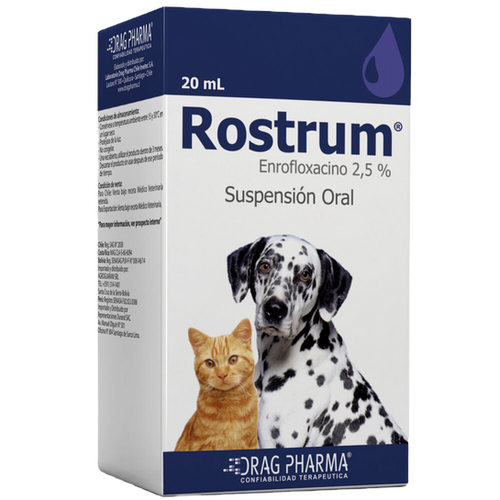 ROSTRUM - 2,5% SUSPENSION ORAL 20 ML - Imagen 2