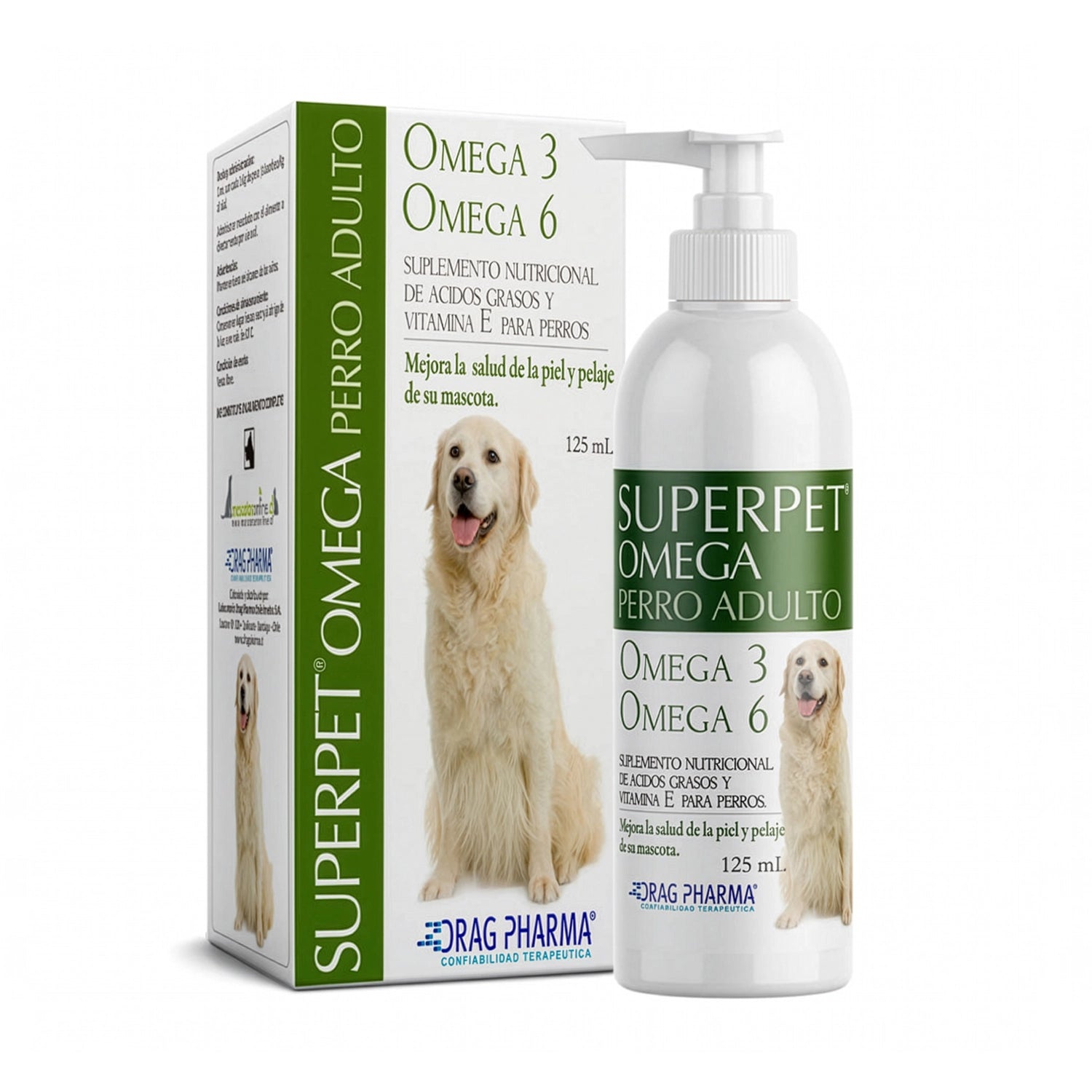 SUPERPET - ADULTO OMEGA 3 Y 6 125ML