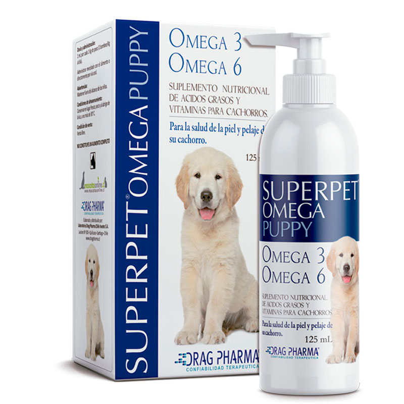 SUPERPET - PUPPY OMEGA 3 Y 6 125ML