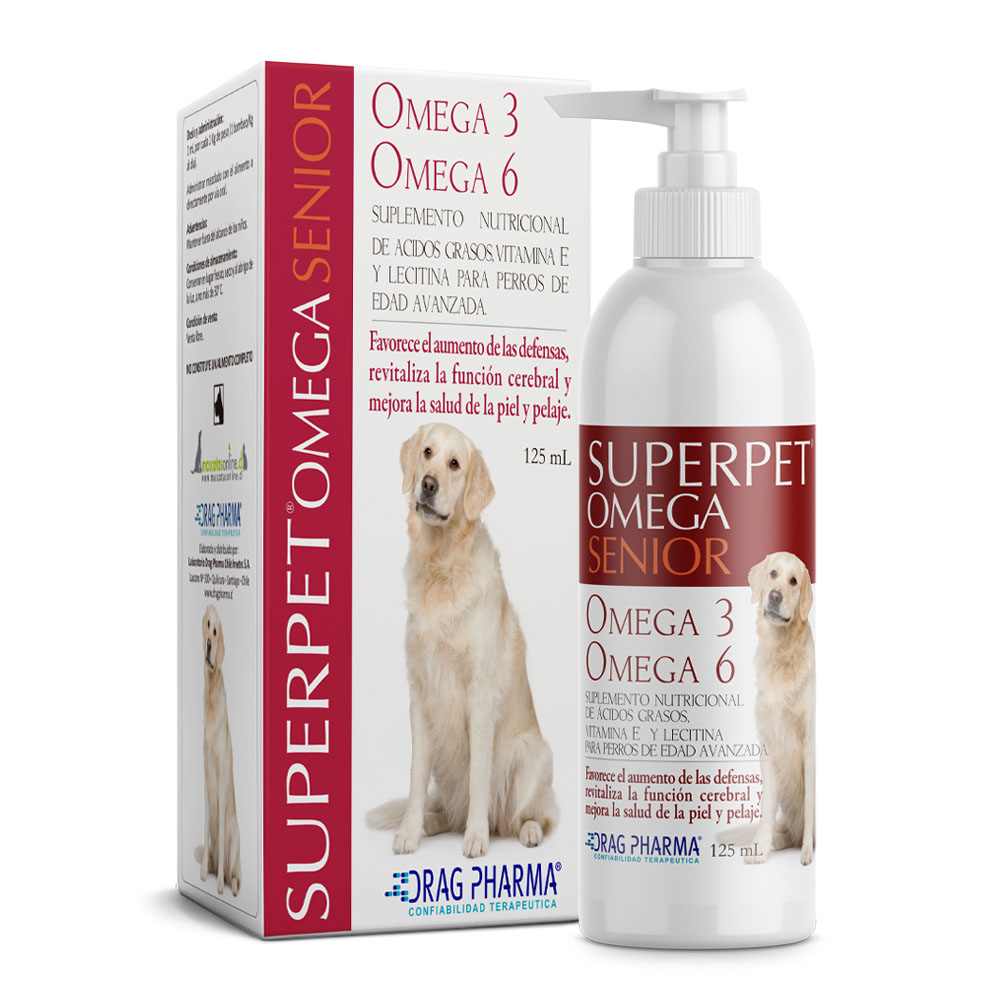 SUPERPET - SENIOR OMEGA 3 Y 6 125ML