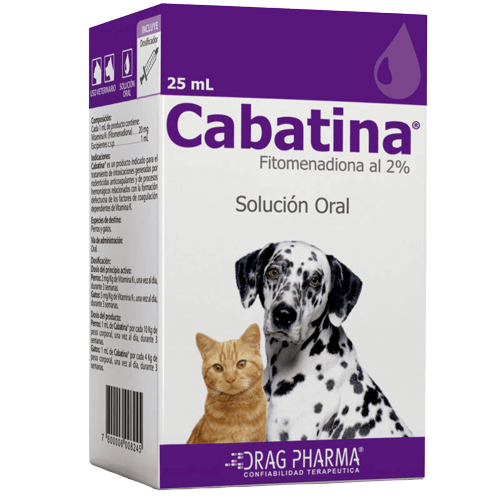 CABATINA - SOLUCION ORAL 25ML - Imagen 2