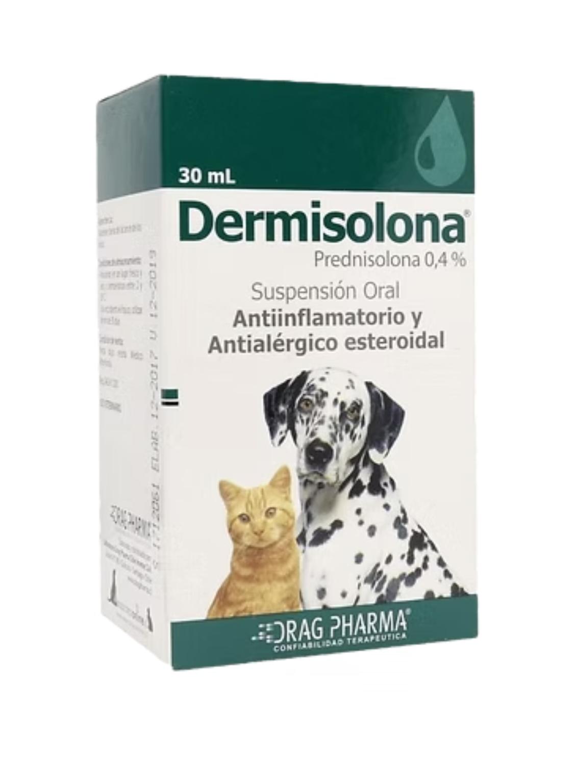 DERMISOLONA - SUSPENSION ORAL 0,4% X 30ML - Imagen 2