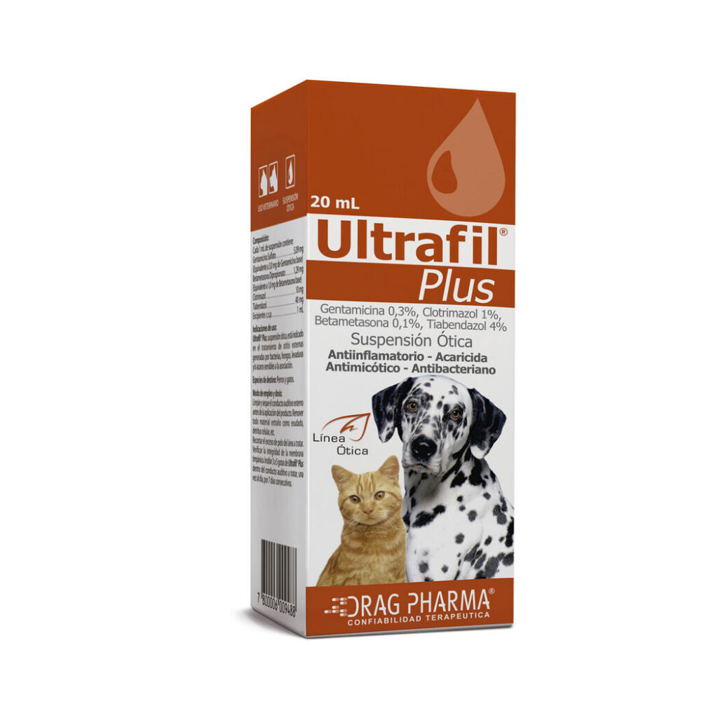 ULTRAFIL - PLUS SUSPENSIÓN OTICA 20ML