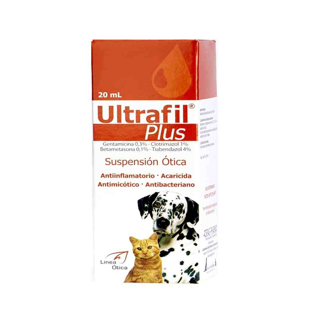 ULTRAFIL - PLUS SUSPENSIÓN OTICA 20ML - Imagen 2