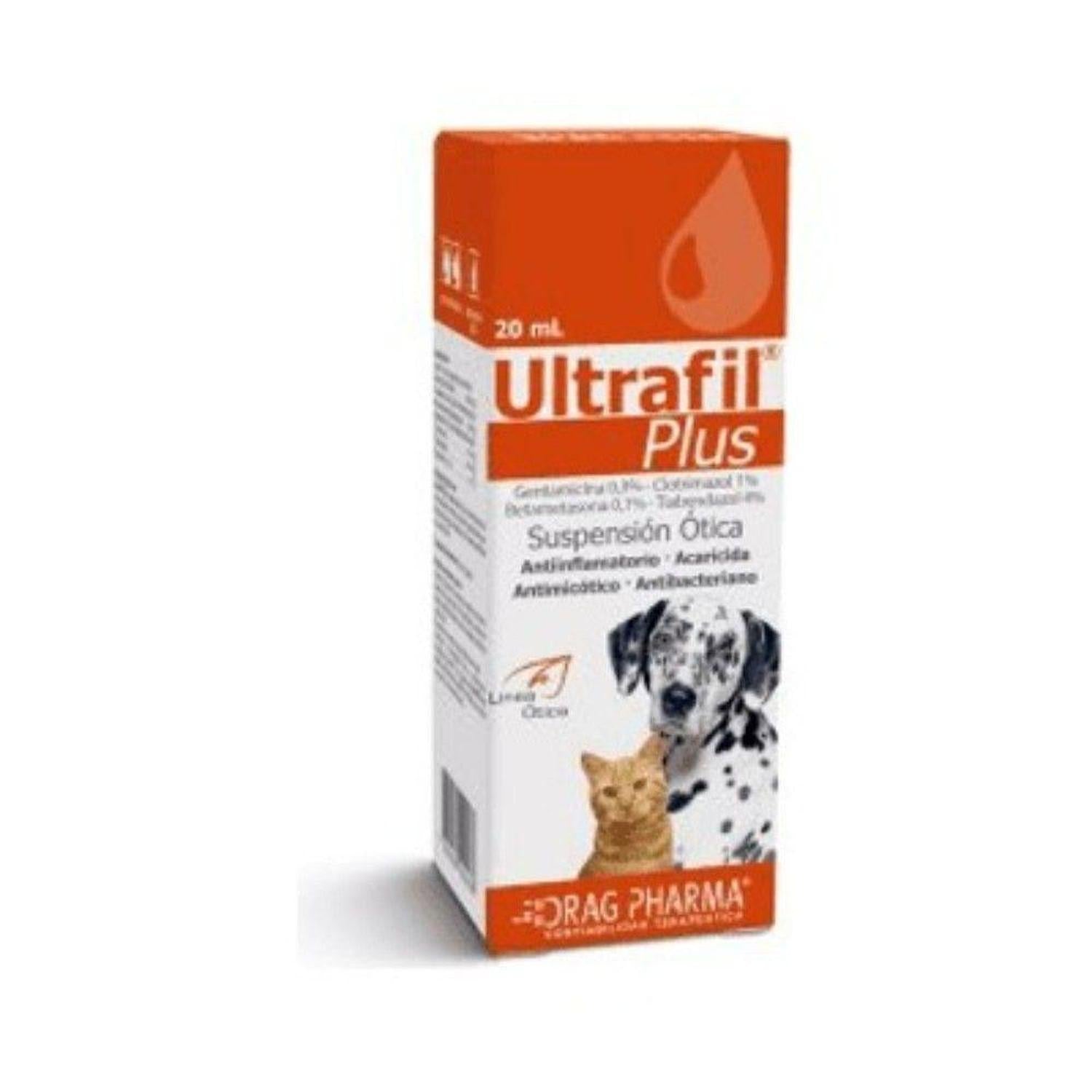 ULTRAFIL - PLUS SUSPENSIÓN OTICA 20ML - Imagen 3