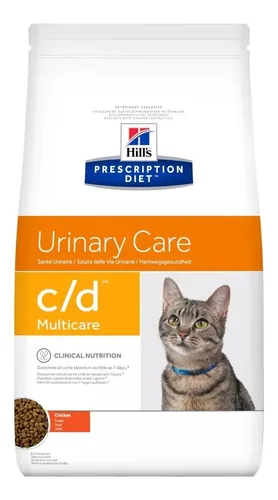HILLS GATO - C/D URINARY CARE - MULTICARE 1.81 KG (6247)