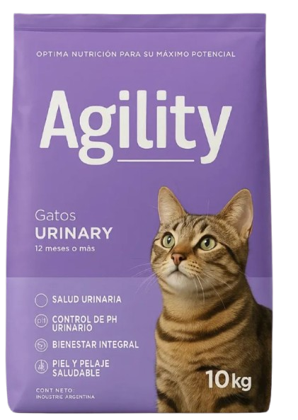 AGILITY - GATO URINARY 10 KG - Imagen 2