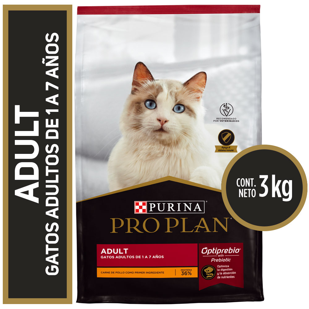 PRO PLAN - ADULTO GATO 3 KG