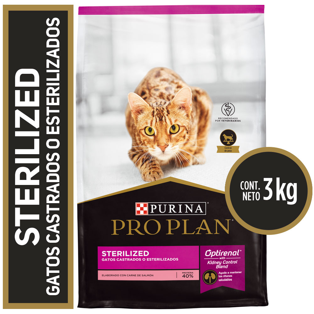 PRO PLAN - STERILIZED GATO 3 KG