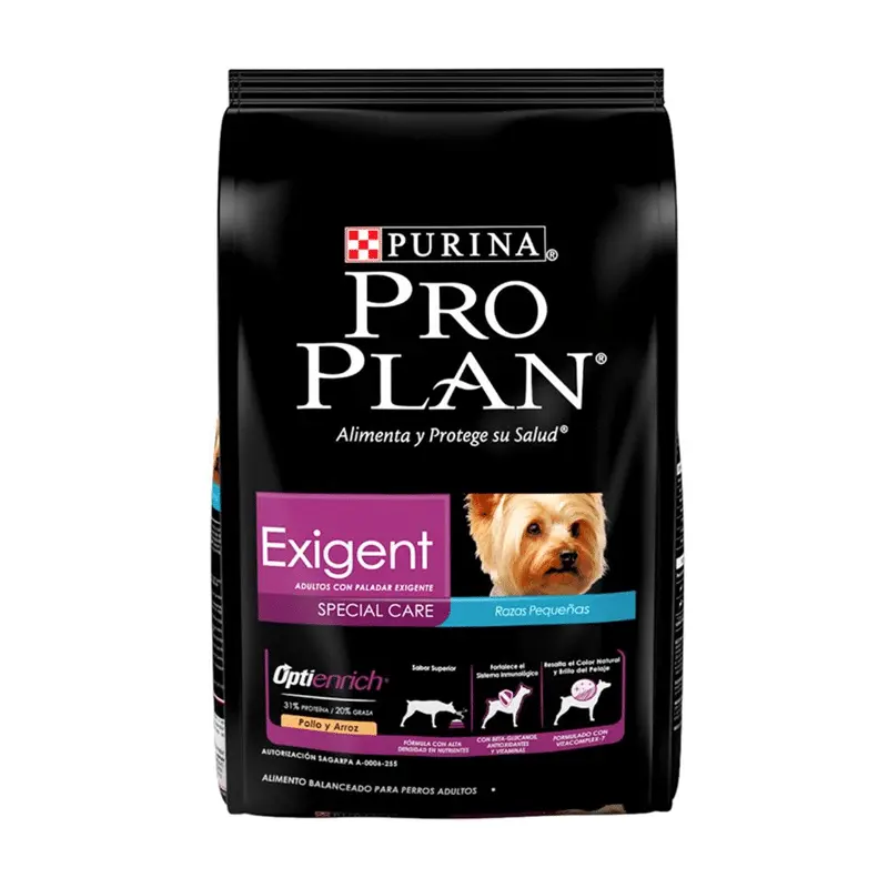 PRO PLAN - EXIGENT PERRO RAZA PEQUEÑA 3 KG