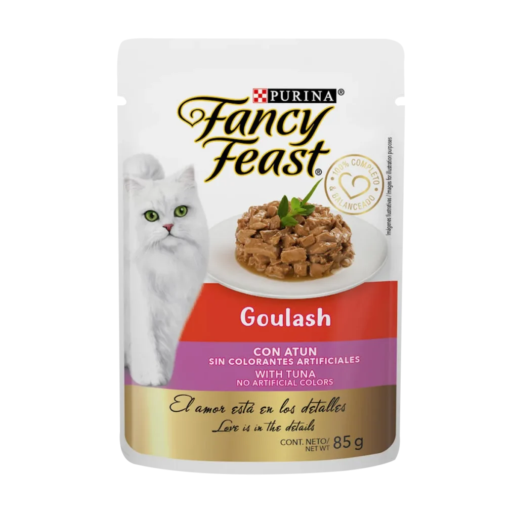 FANCY FEAST - POUCH GOULASH TUNA 85 GR