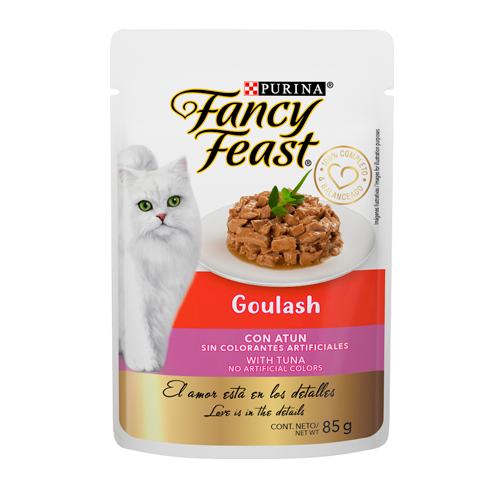 FANCY FEAST - POUCH GOULASH TUNA 85 GR - Imagen 3