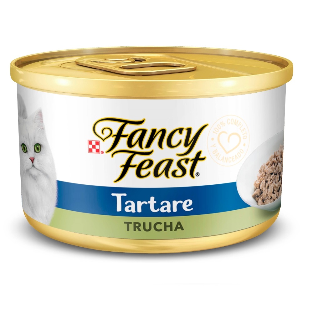 FANCY FEAST - LATA FLAKED TROUT FEAST 85 GR (TRUCHA DESMENUZADA) - Imagen 3