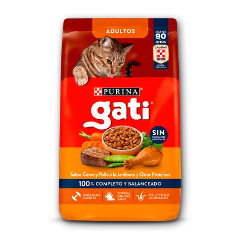 GATI - CARNE Y POLLO A LA JARDINERA 15 KG