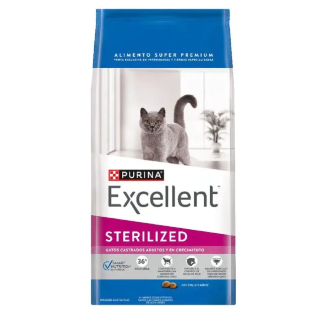 EXCELLENT - GATO ESTERILIZADO 1 KG