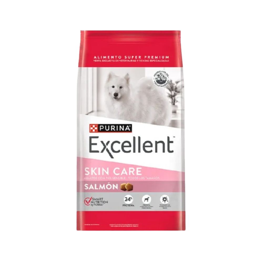 EXCELLENT - PERRO ADULTO SKIN CARE SALMON TODOS LOS TAMAÑOS 12 KG - Imagen 2