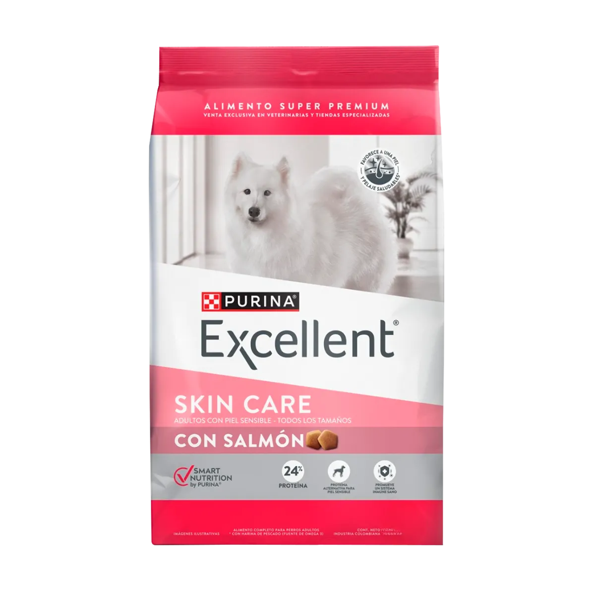 EXCELLENT - PERRO ADULTO SKIN CARE SALMON TODOS LOS TAMAÑOS 12 KG - Imagen 3