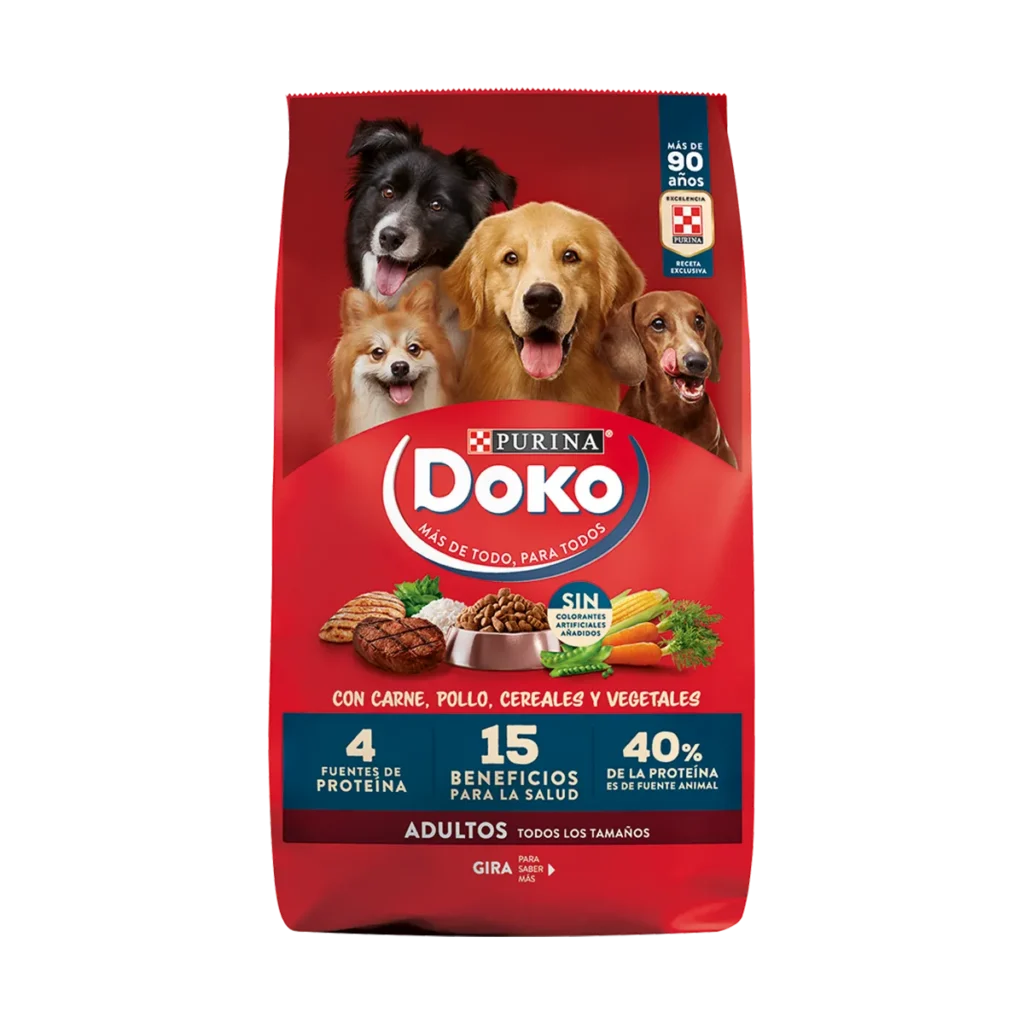 DOKO - ADULTO CARNE Y CEREALES 16.5 KG