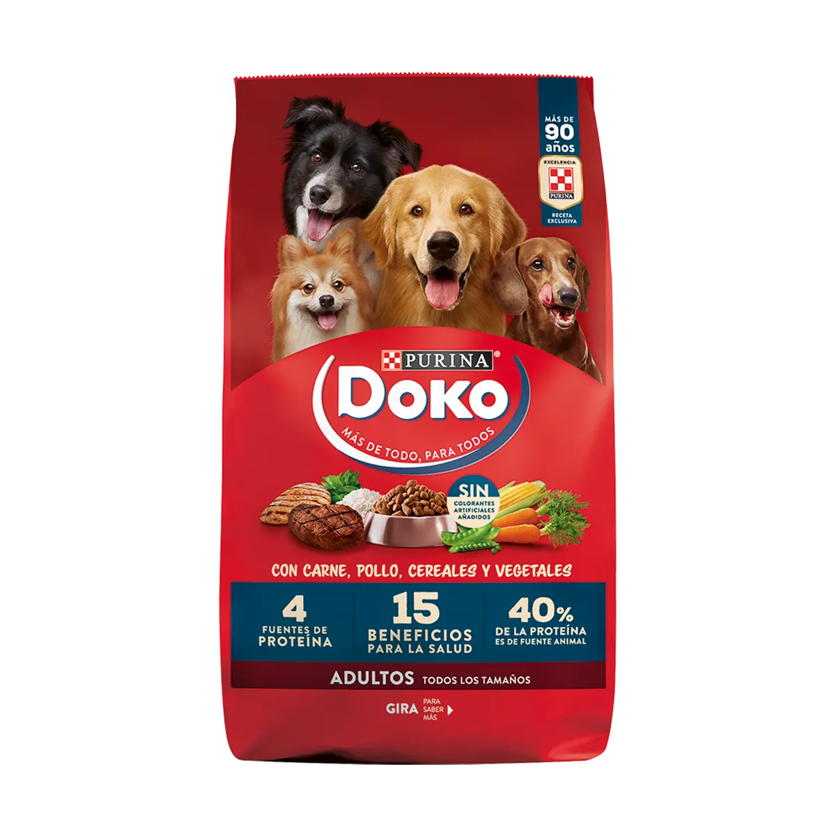 DOKO - ADULTO CARNE Y CEREALES 16.5 KG