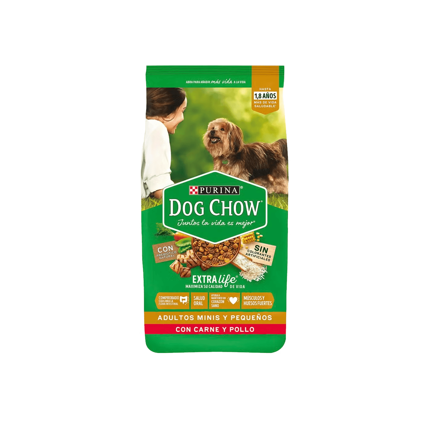DOG CHOW - ADULTO MINIS Y PEQUEÑOS 16.5 KG - Imagen 2