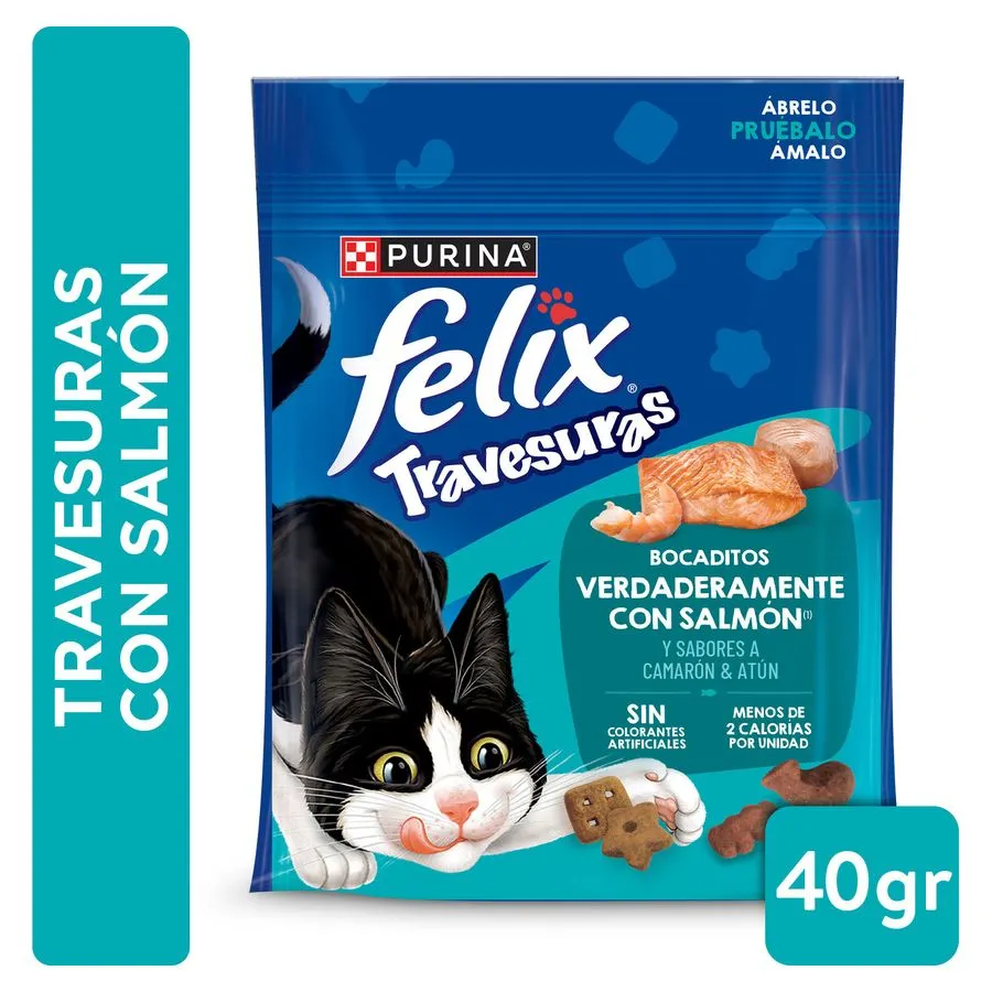FELIX - BOCADITOS DE SALMON 40 GR