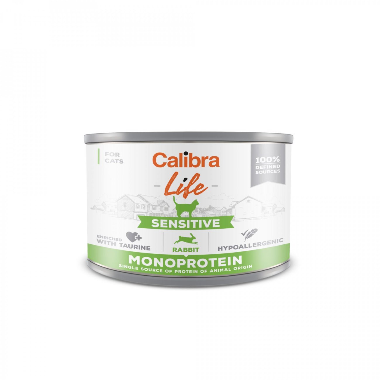 CALIBRA - CAT LATA LIFE SENSITIVE RABBIT 200 GR