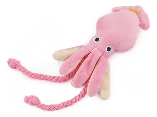 MONDO MASCOTAS - JUGUETE PARA PERRO PULPO ROSA (13264)