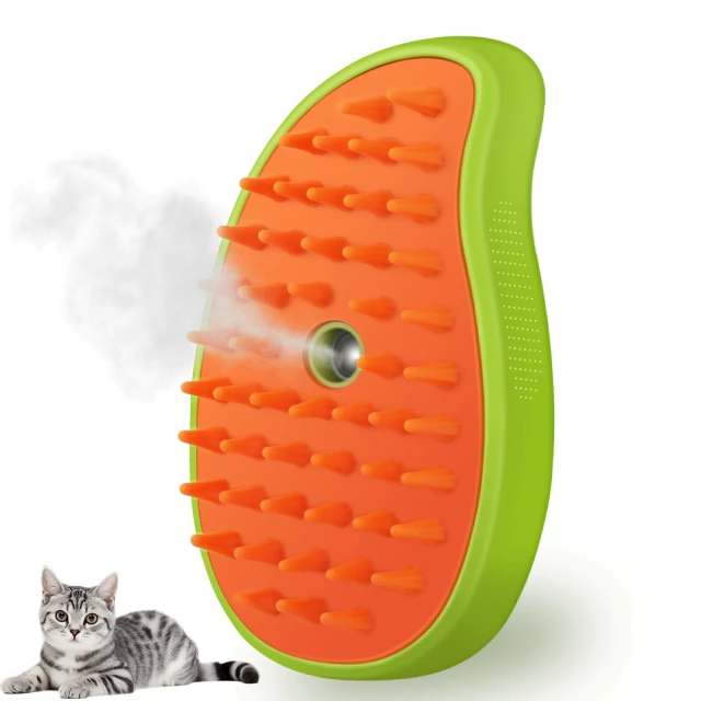MONDO MASCOTAS - CEPILLO DE VAPOR PARA MASCOTAS